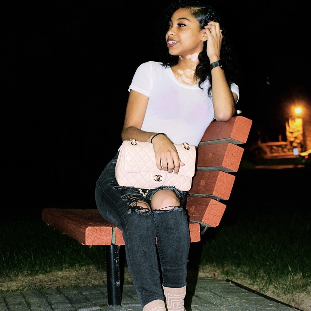 Mesh White bodysuit/see through
